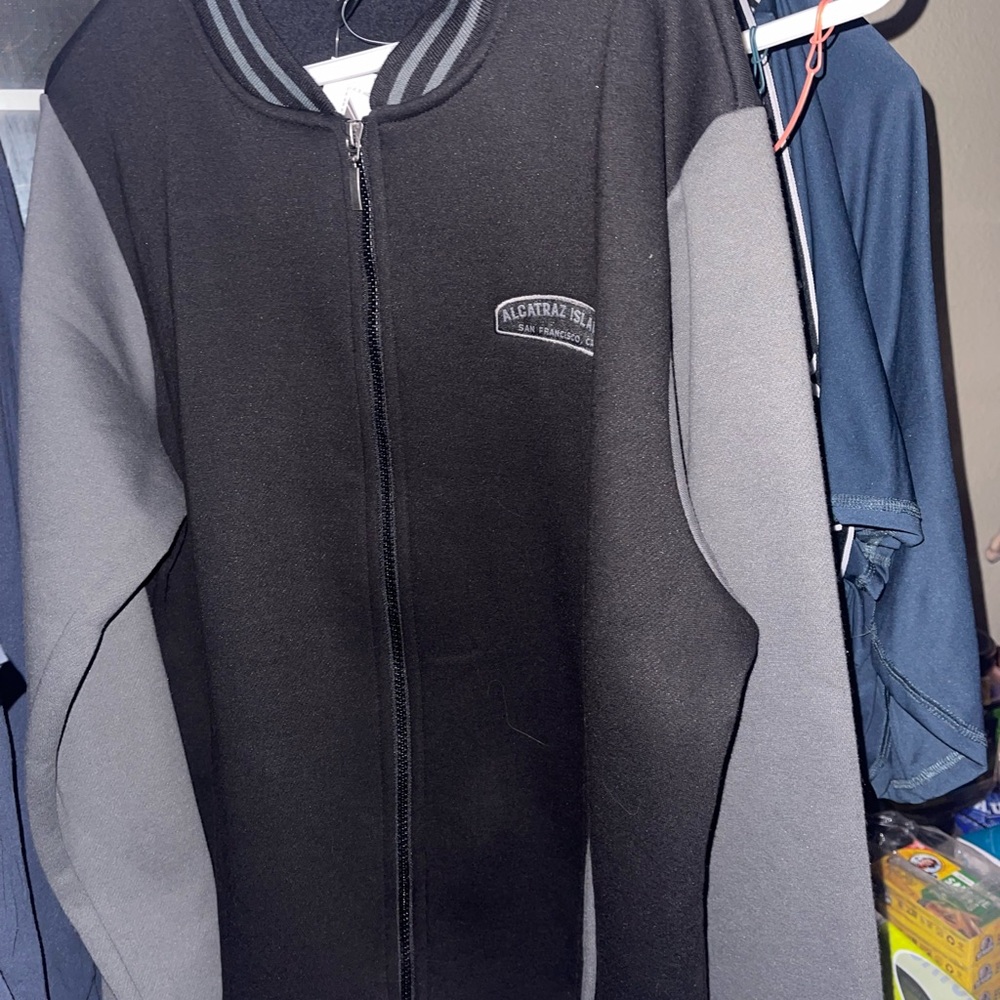 Black and Gray Men's Jacket